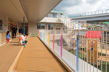 2階デッキテラス